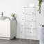  Chanera 56" Clear Acrylic Towel Stand