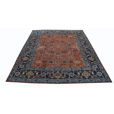 Hand Knotted Wool Oriental Indoor / Outdoor Rug