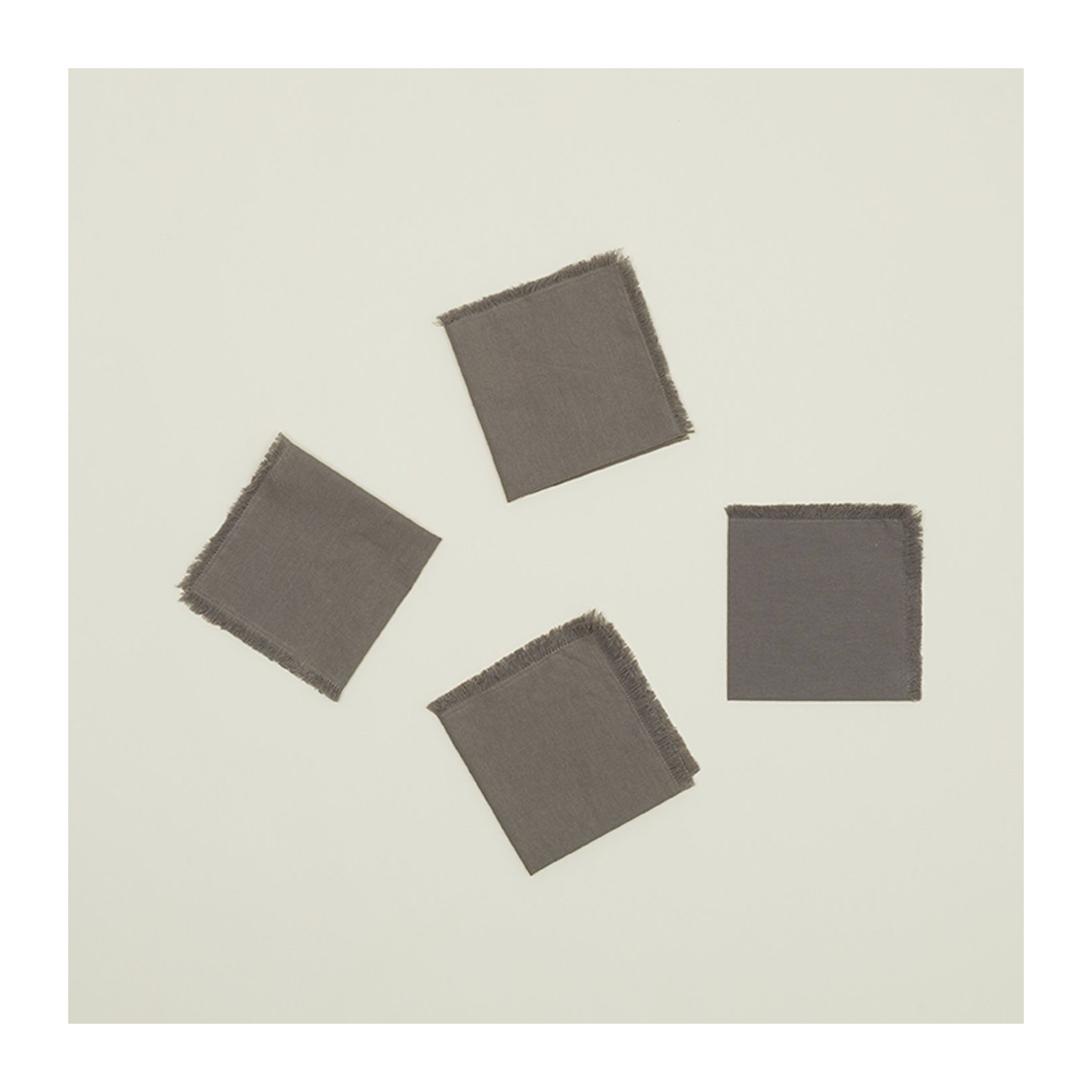 Caseville Essential Cocktail Napkin, Dark Gray