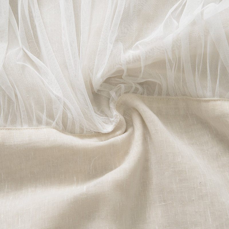 Duluth Sheer Curtain Pair, Beige
