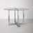 Dern Glass Round Dining Table-50780285-50780283