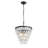 Kabresha 4 - Light 14“ Crystal Teardrop Tiered Round Chandelier-78123854