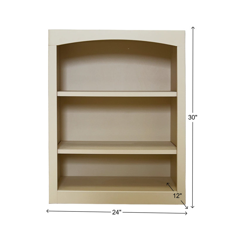 Bibliothèque classique Ossy, Oursin, (3 tablettes) H 30 po x l 24 po x P 12 po
