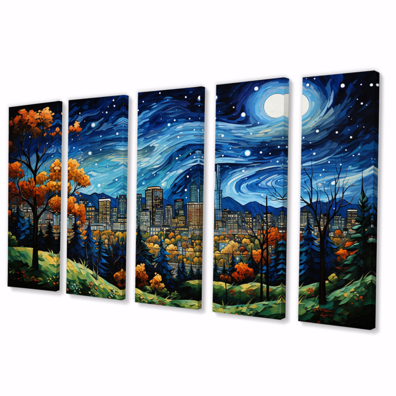 Chef-d'œuvre Toronto The Starry I, 5 pièces