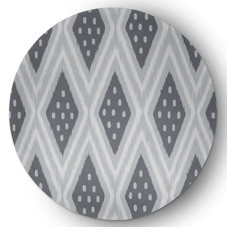 Chenille Geometric Indoor Rug