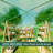 Heavy-duty Hexagonal Green House-112695532