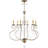 Alexix 6 - Light Steel Chandelier