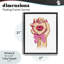 Miroir flottant rose dans un cadre flottant, design par Ziwei Li-1065258784-1065258787