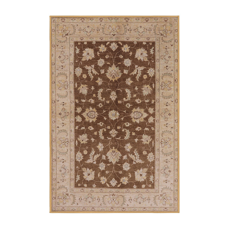 Tapis brun / beige Balig, Rectangle 3 pi x 5 pi