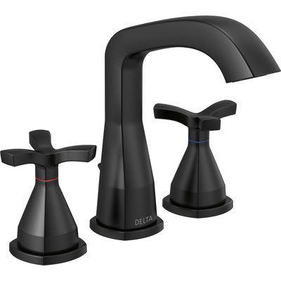 Stryke Widespread Bathroom Faucet with Drain Assembly