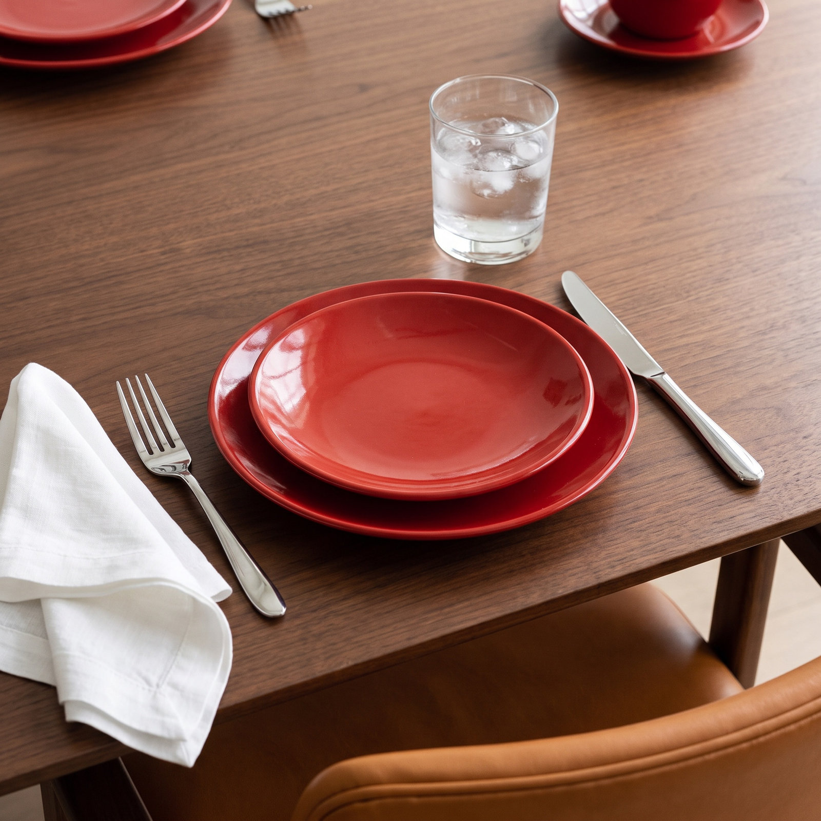 Wrought Studio™ Trapani 8" Salad Plate, Amber