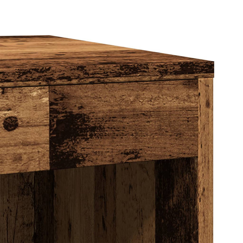 Engineered Wood Litter Box Enclosure, Old Wood