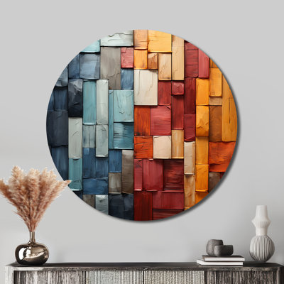 Chyan - Landscapes Round Metal Art