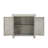 Classic Storage Cabinet Modern Traditional Accent Chest with Mirror Doors Pendant Pulls Wooden Furniture-450812656