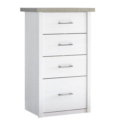 Yalaha 60cm W 4 - Drawer Chest of Drawers