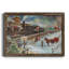 Train de Noël - reproduction d'art sur toile-520652845-520652832