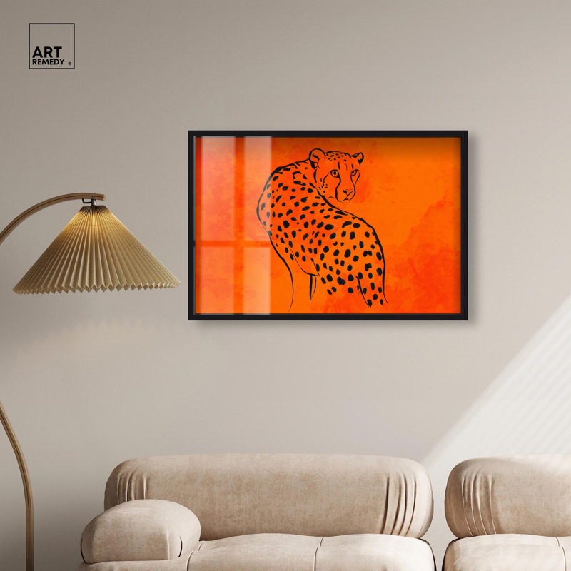 Décoration murale Wild Wild Shadowbox Print par Art Remedy, cadre noir, 36 x 24, H 25 po x l 37 po, Cadre noir