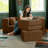 Shontae Zipline Convertible Compression Sleeper Loveseat, Ottomans & Pillows, Textured Microvelvet-73338528
