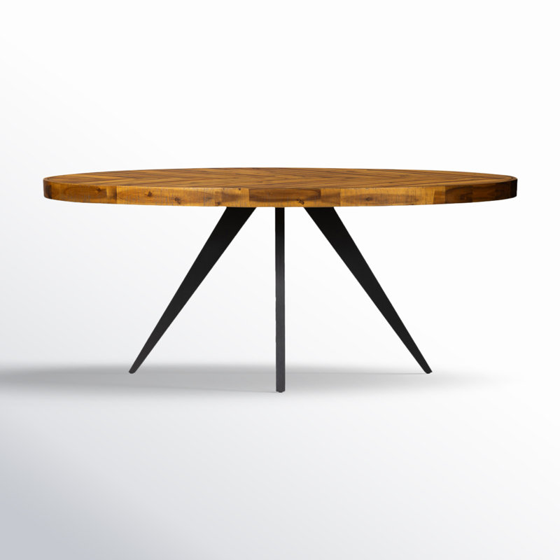 Parq Oval Dining Table, Brown