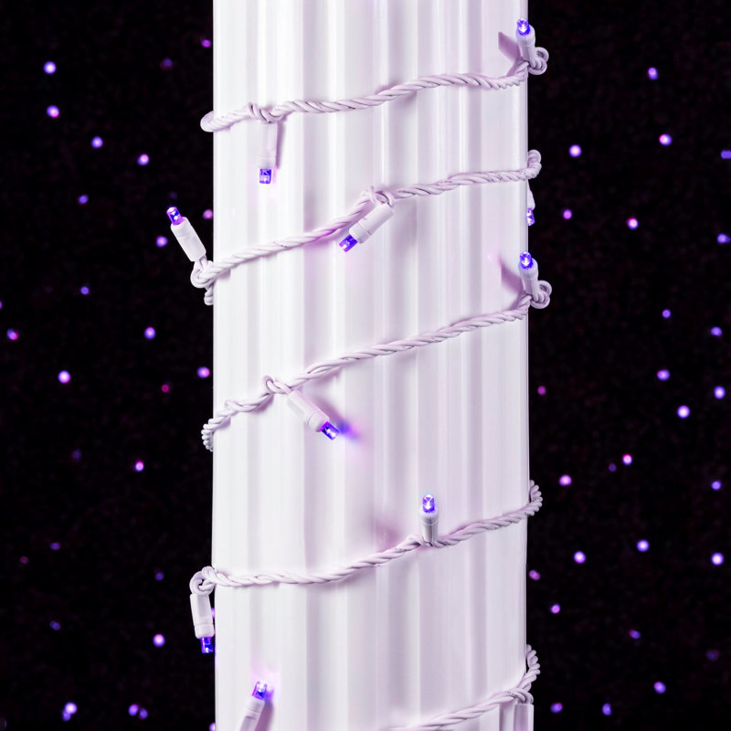 Guirlande lumineuse 50 lumières, Mauve