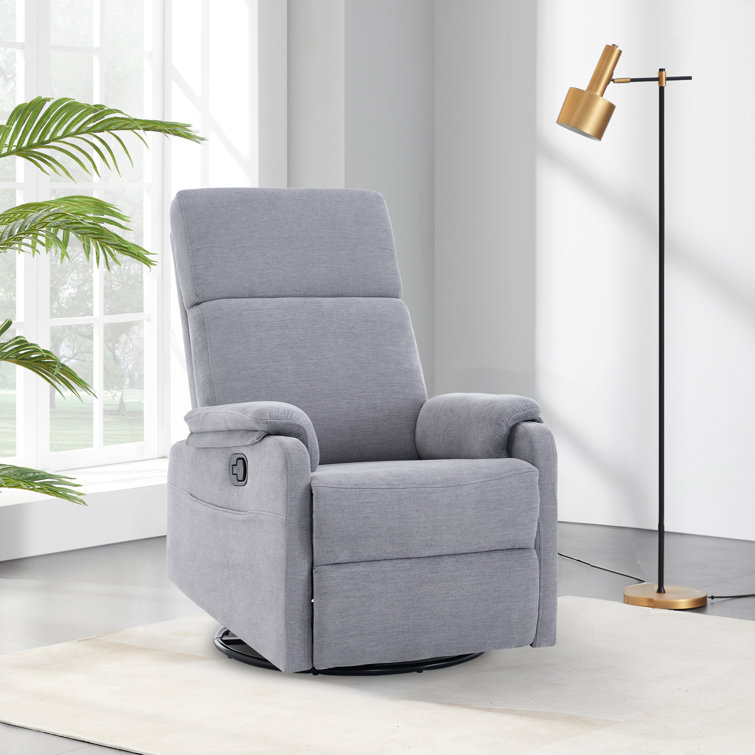 Mordern Design Swivel Rocker Recliner With Super Soft Padding Seat