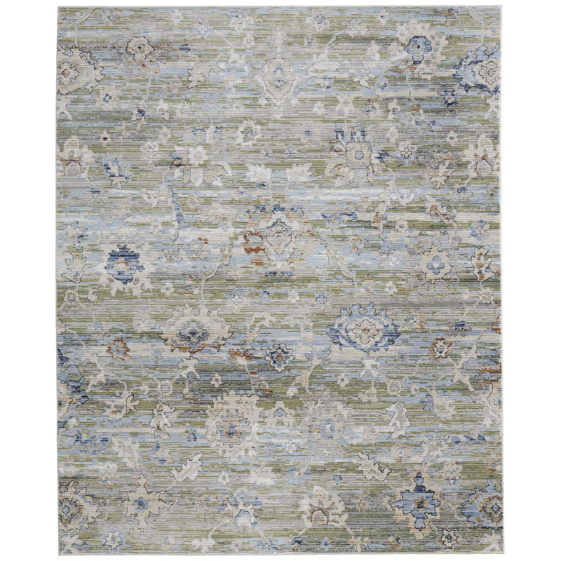 Claymore Performance Floral Indoor Rug, Rectangle 7'10" x 10'3"