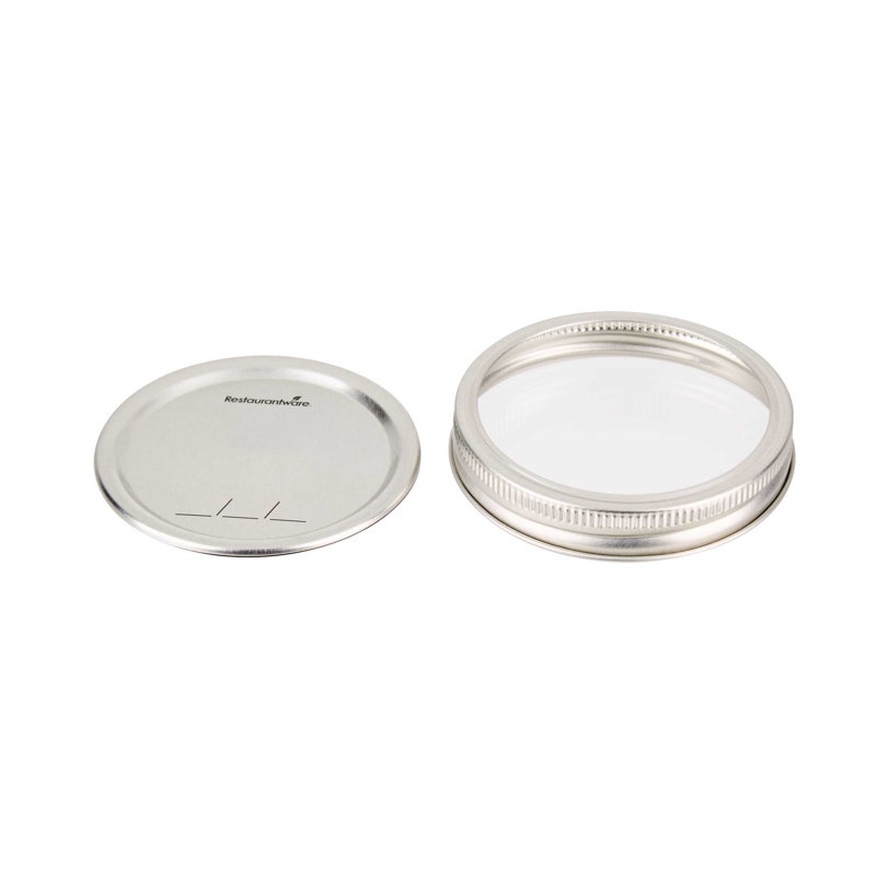  Couvercles et anneaux de mise en conserve - 576 unités - Couvercles et bandes de conserves Vetri