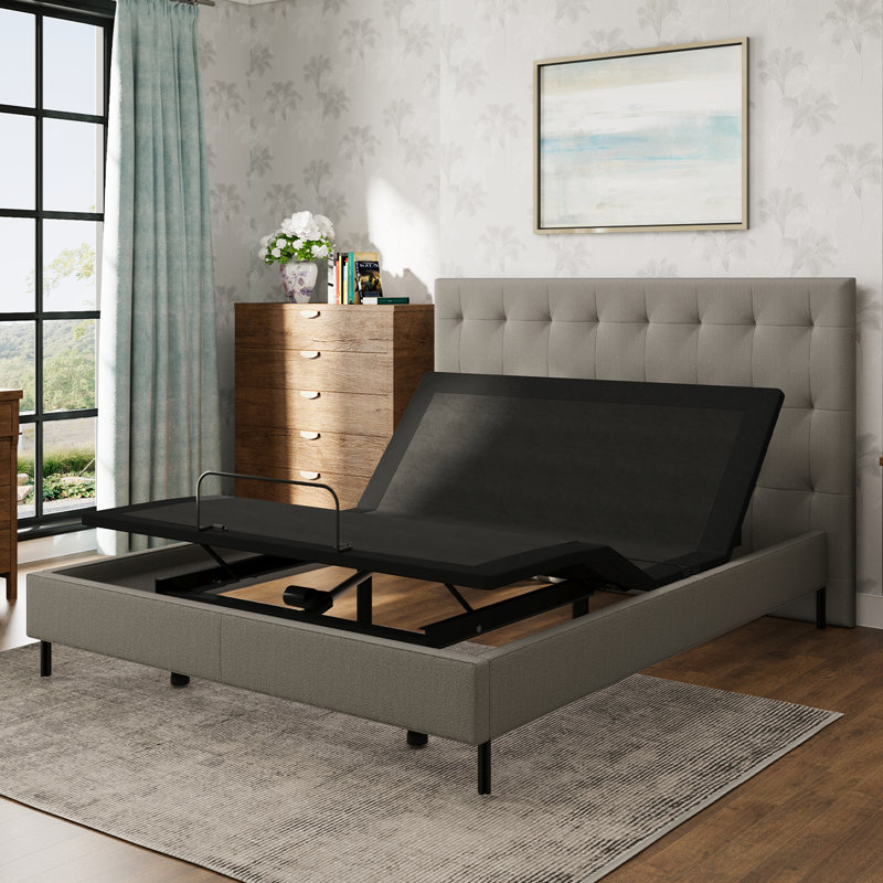 14" Zero Gravity Adjustable Bed with Wireless Remote&APP Control, Extra-Long Twin