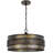 60W x 3 Meleze metal drum chandelier