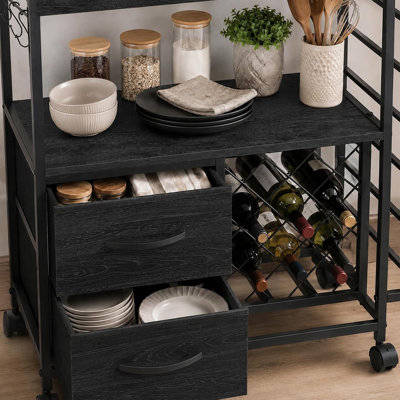 60 cm W Iron Storage Rack