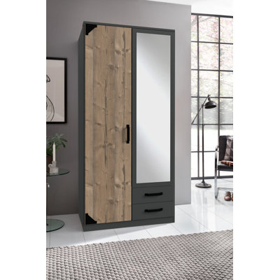 Fairley 2 Door Manufactured Wood Wardrobe