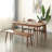 White oak modern dining table-2102877648