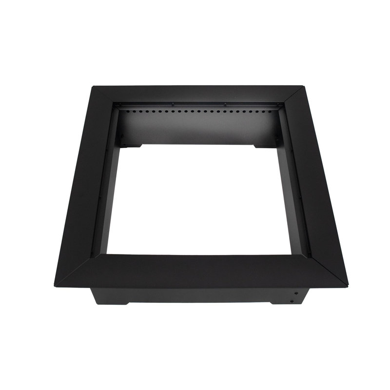 Medici Square Steel Smokeless Smokeless Fire Ring Insert