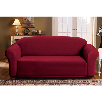 Milan Jacquard Slipcover Box Cushion Sofa Slipcover
