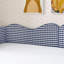Lit de jour simple avec lit gigogne Gingham-132867615