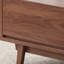 Table basse en bois massif de style rétro