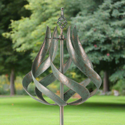 Giffords Wind Statue Verdigris
