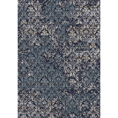 Tapis bleu foncé erroll