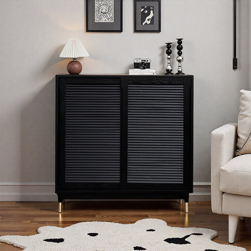 Petite armoire à chaussures de style américain