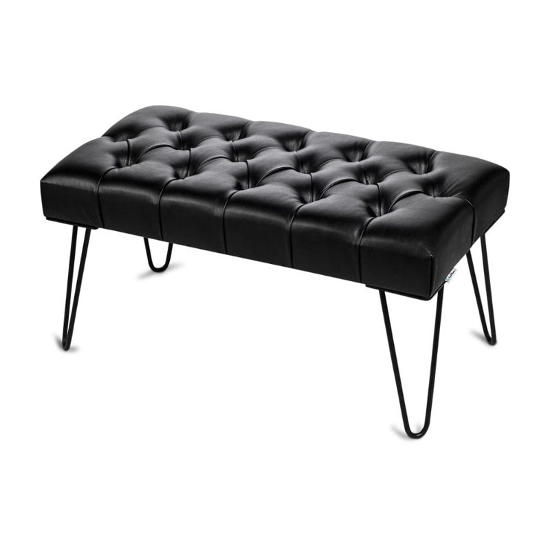 Bedroom Bench Ottoman, 40cm H x 120cm W x 35cm D