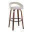 Tabouret de bar à hauteur fixe avec pivot-914322791