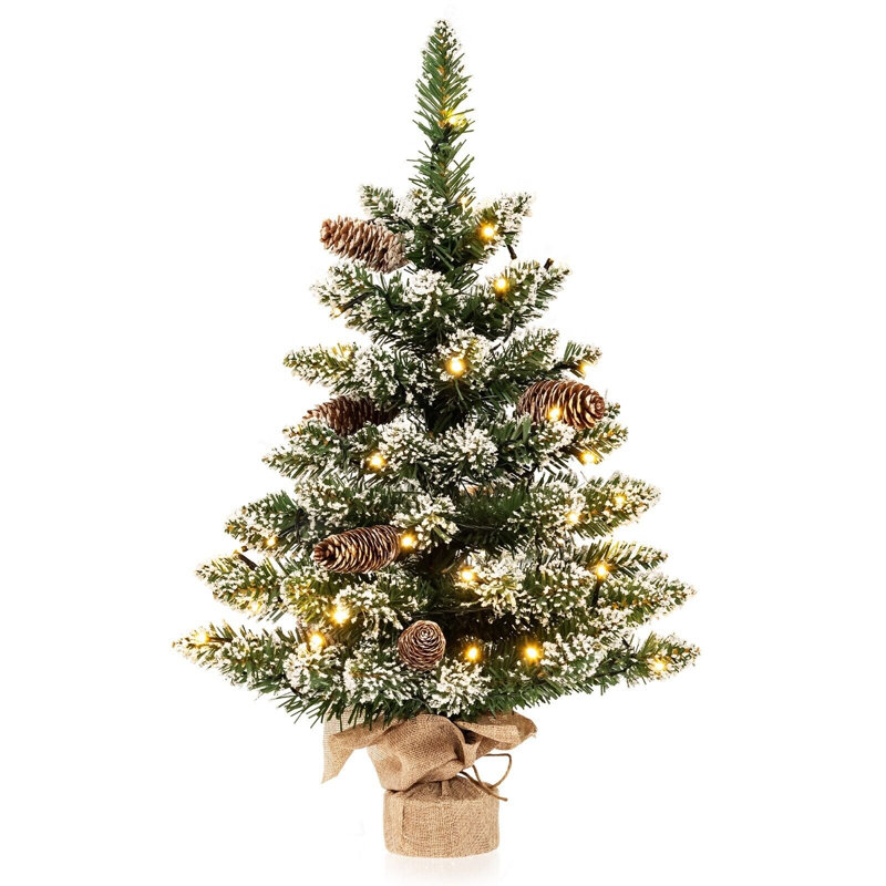 Lighted Artificial Christmas Tree