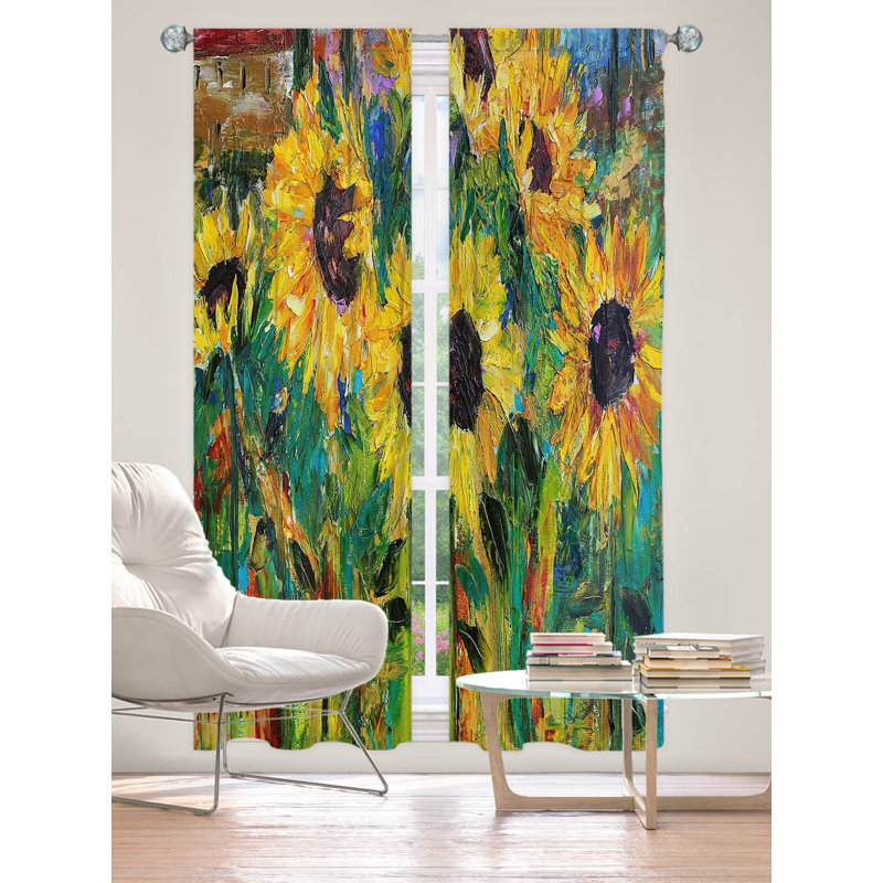 Rideau en polyester, L 20 po x L 52 po