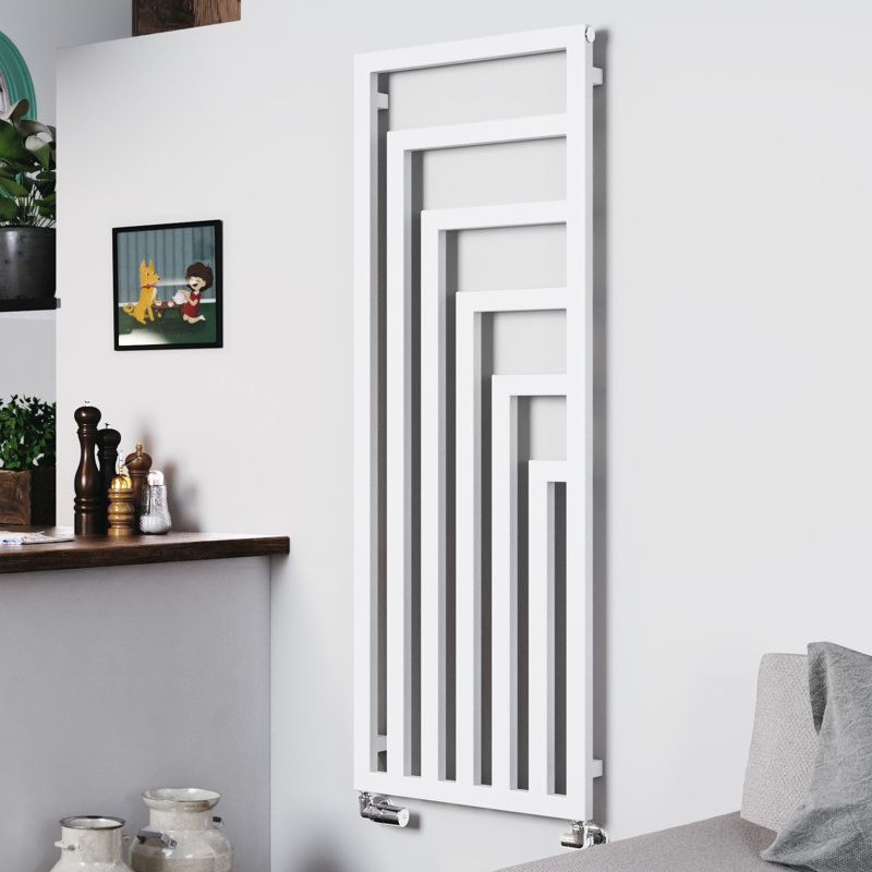 Angus Vertical Designer Radiator 1460Hx520W, White