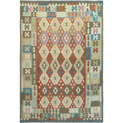 Flatweave Omer Rust Rug