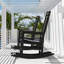 Chaises berçantes d'extérieur en PEHD pour patio-552783075