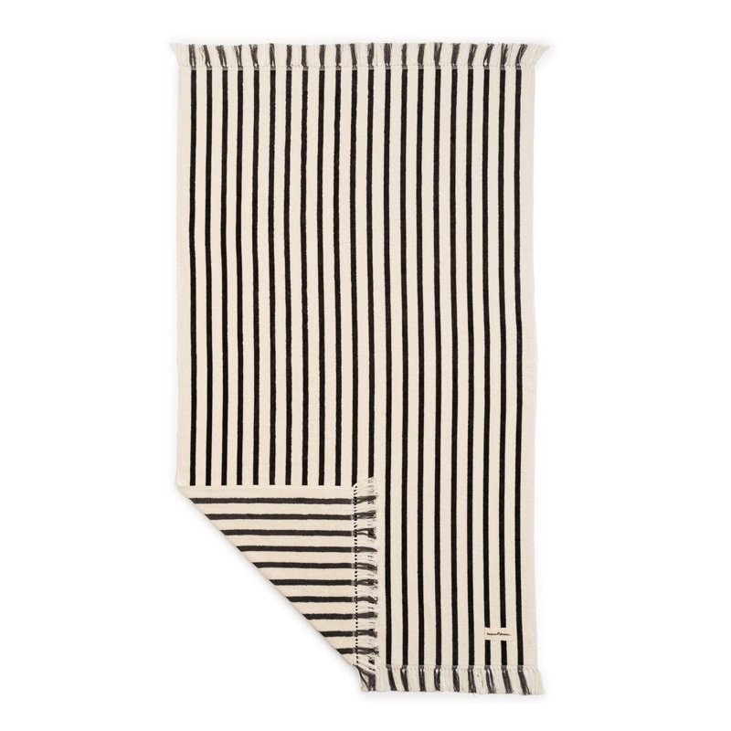 Beach Towel, Monaco Black