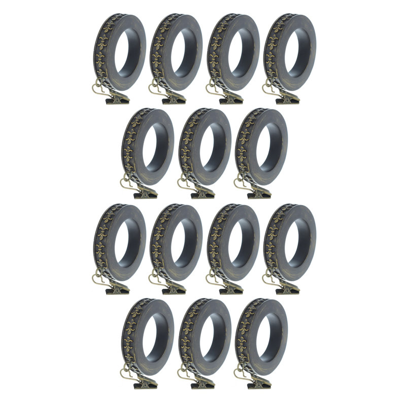 Choate 3'' Curtain Rings, Bronze/Gold