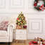 Lighted Artificial Pine Christmas Tree