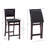 Phaedra Foldable Counter / Bar Stool with Upholstered Seat & Back-35713494-35713492